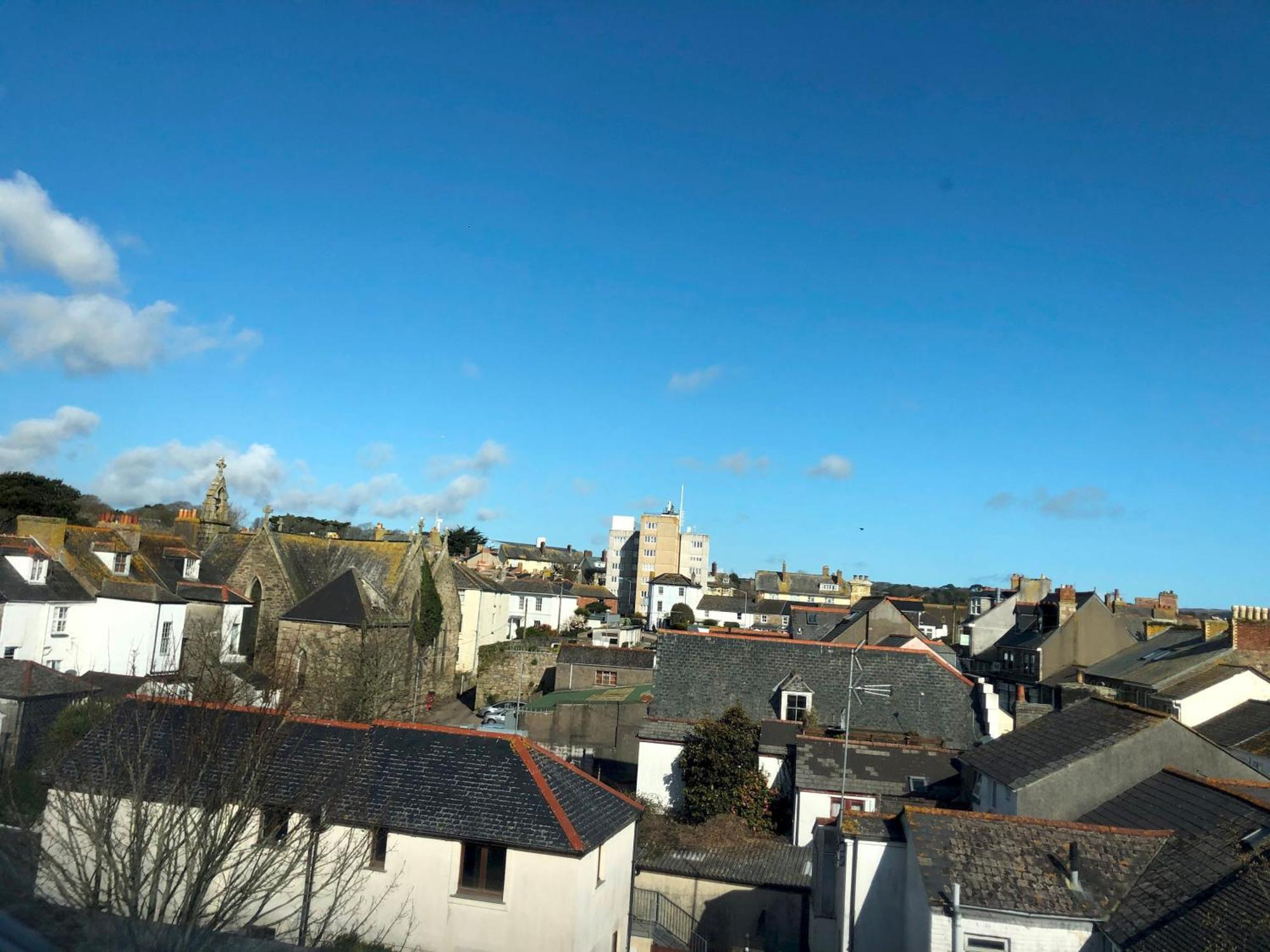 Stunning Penthouse In Penzance "Amazing Sea Views" Apartman Kültér fotó